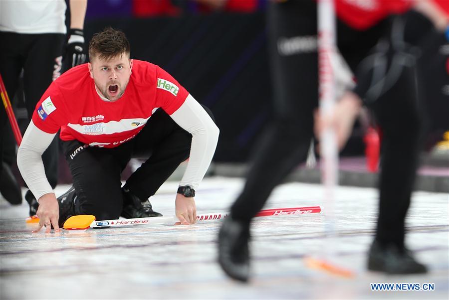 (SP)CHINA-BEIJING-CURLING-WCF WORLD CUP-GRAND FINAL