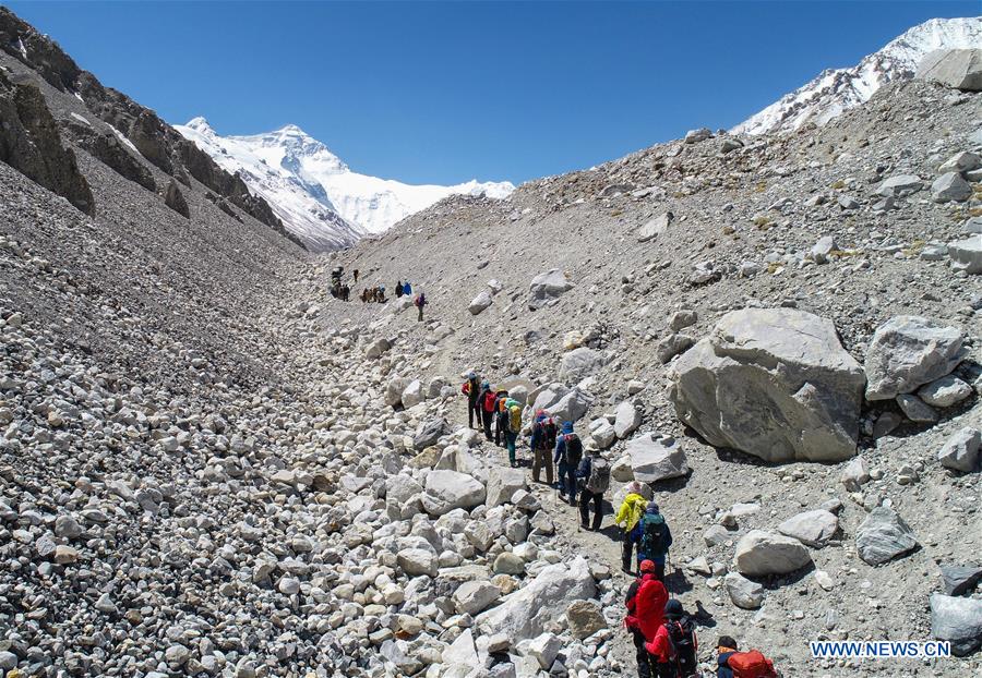 (InTibet)CHINA-TIBET-MOUNT QOMOLANGMA-BASE CAMP-LIFE (CN)