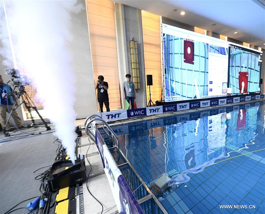 CHINA-TIANJIN-WORLD INTELLIGENCE CONGRESS-UNDERWATER ROBOTS CHALLENGE (CN)