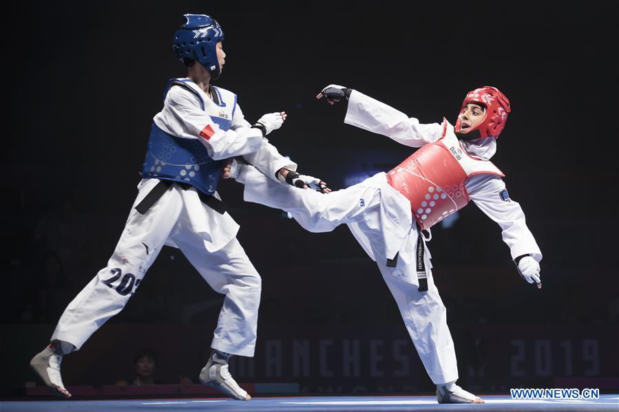 (SP) BRITAIN-MANCHESTER-TAEKWONDO-WORLD CHAMPIONSHIP-DAY 1