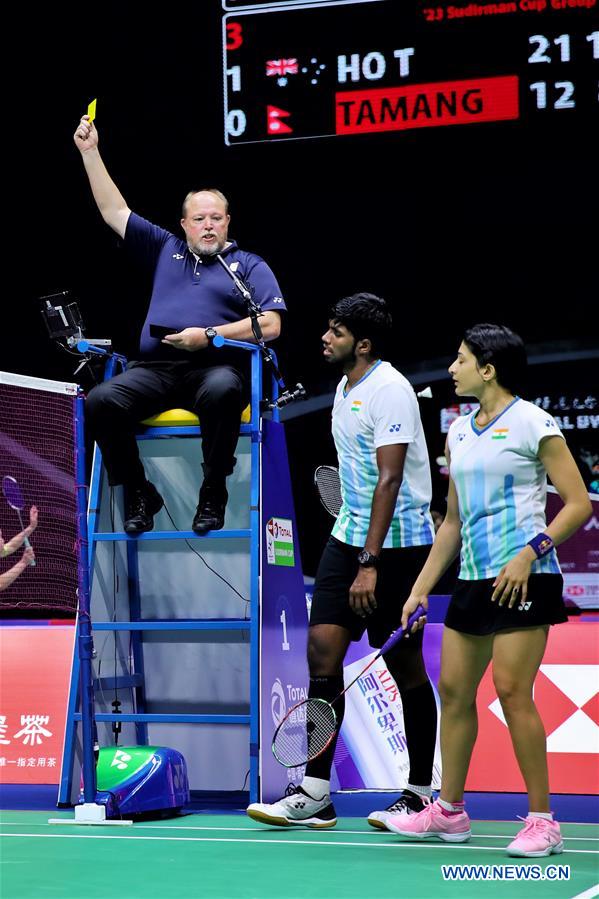 (SP)CHINA-NANNING-BADMINTON-SUDIRMAN CUP 2019 (CN)