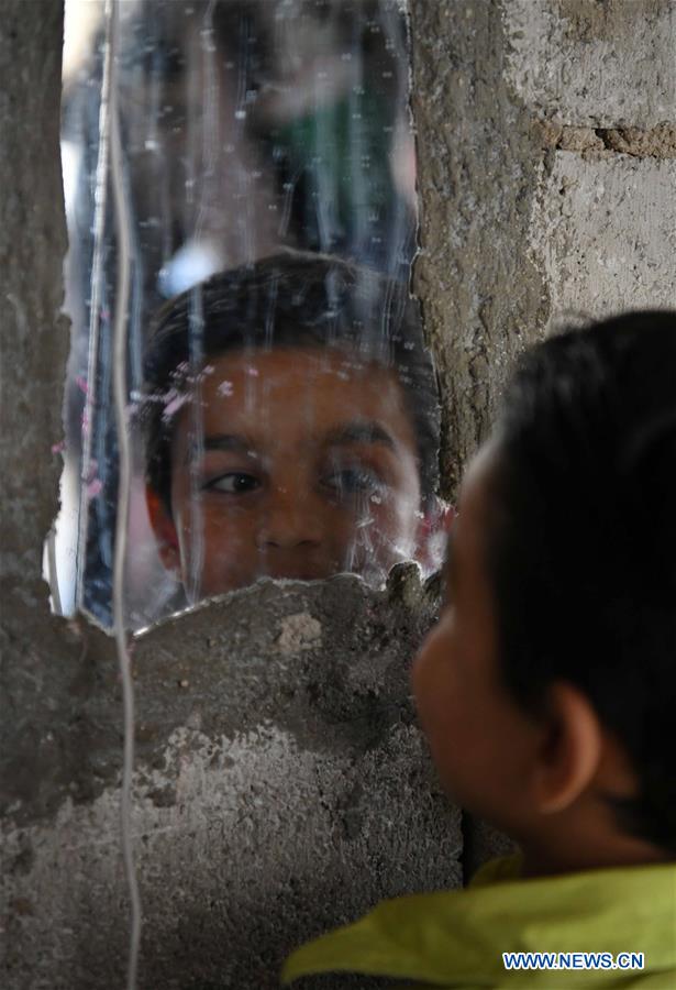 SYRIA-DAMASCUS-CHILDREN