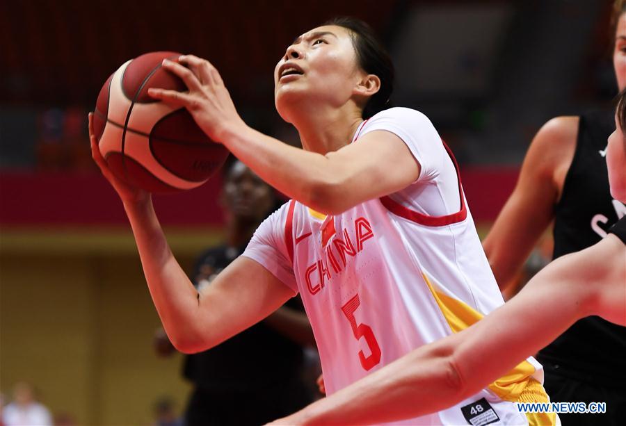 (SP)CHINA-HAIAN-BASKETBALL-INTERNATIONAL WOMEN'S CHALLENGE (CN)