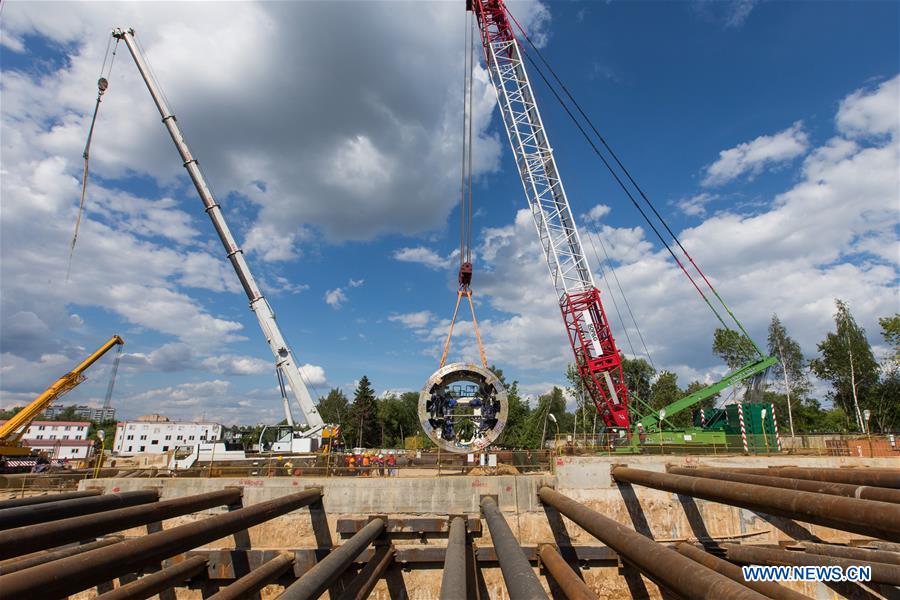 RUSSIA-MOSCOW-CHINA-CRCC-SUBWAY-CONSTRUCTION