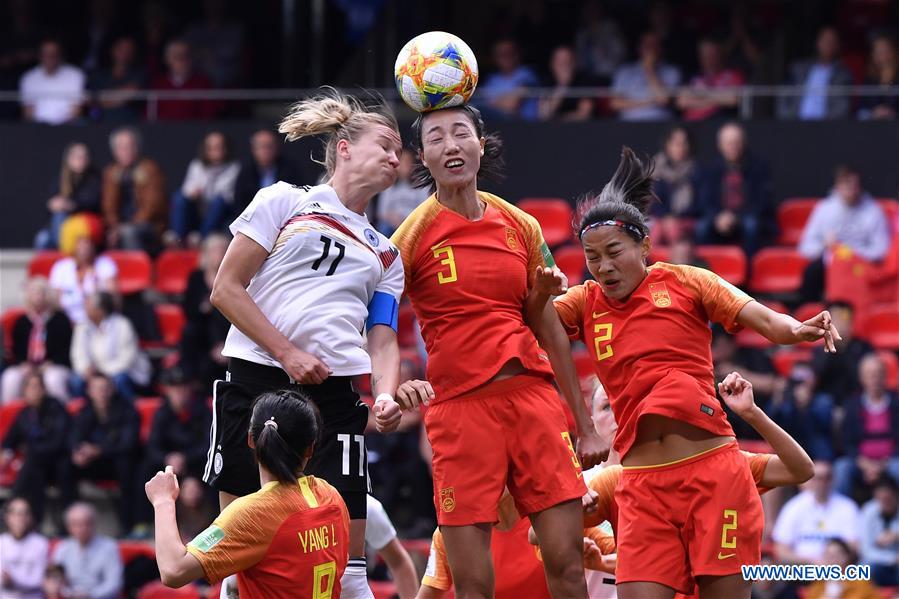 (SP)FRANCE-RENNES-2019 FIFA WOMEN'S WORLD CUP-GROUP B-GER VS CHN