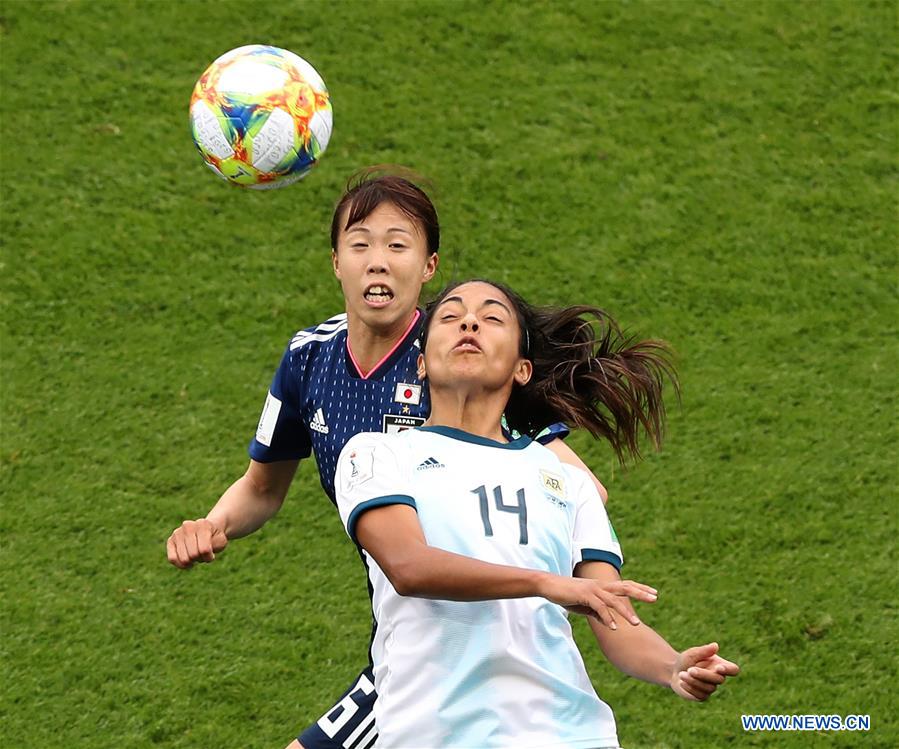 (SP)FRANCE-PARIS-2019 FIFA WOMEN'S WORLD CUP-GROUP D-ARG VS JPN