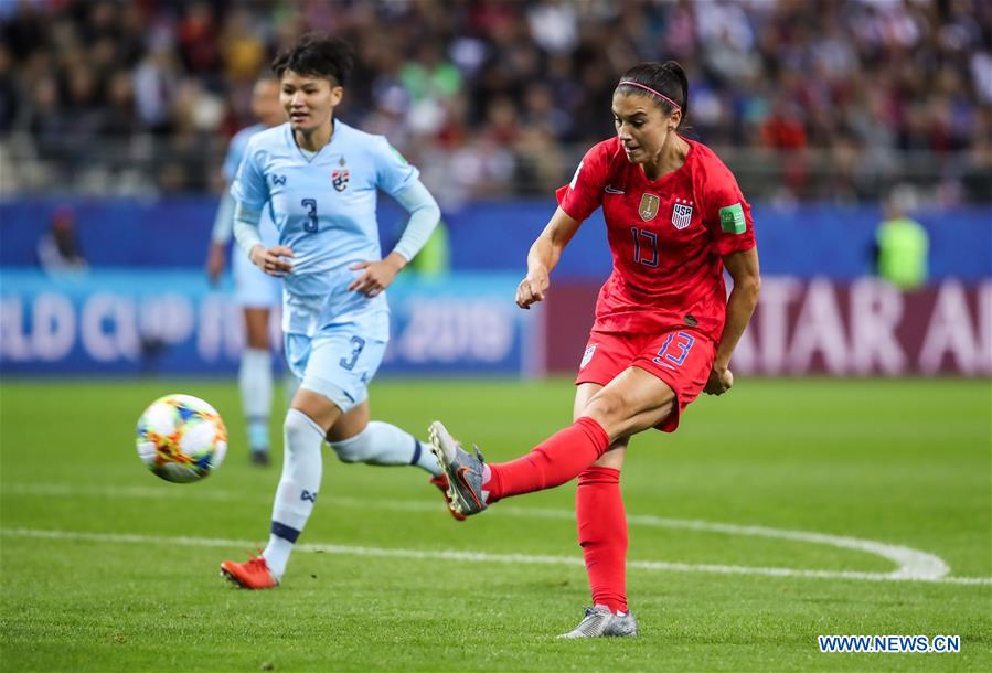 (SP)FRANCE-REIMS-SOCCER-FIFA WOMEN'S WORLD CUP-USA VS THA