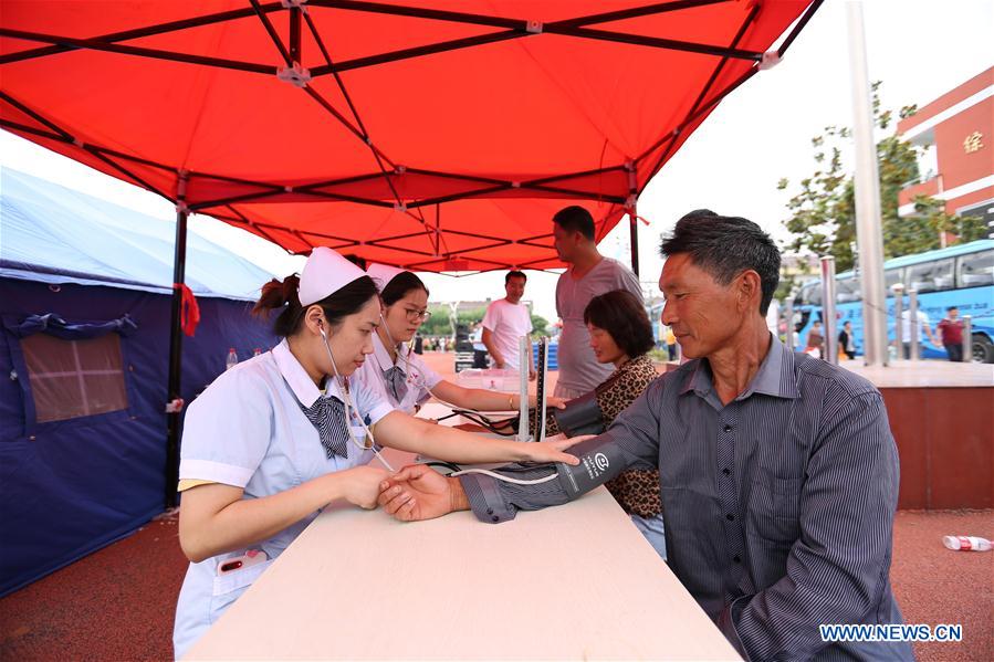 #CHINA-JIANGSU-HUAI'AN-FLOOD EVACUATION DRILL (CN)