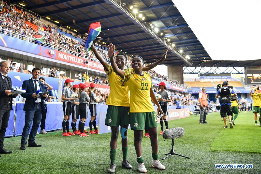 (SP)FRANCE-MONTPELLIER-2019 FIFA WOMEN'S WORLD CUP-GROUP B-GERMANY VS SOUTH AFRICA