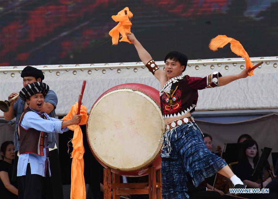 #CHINA-HUNAN-XIANGXI-DRUM FESTIVAL (CN)