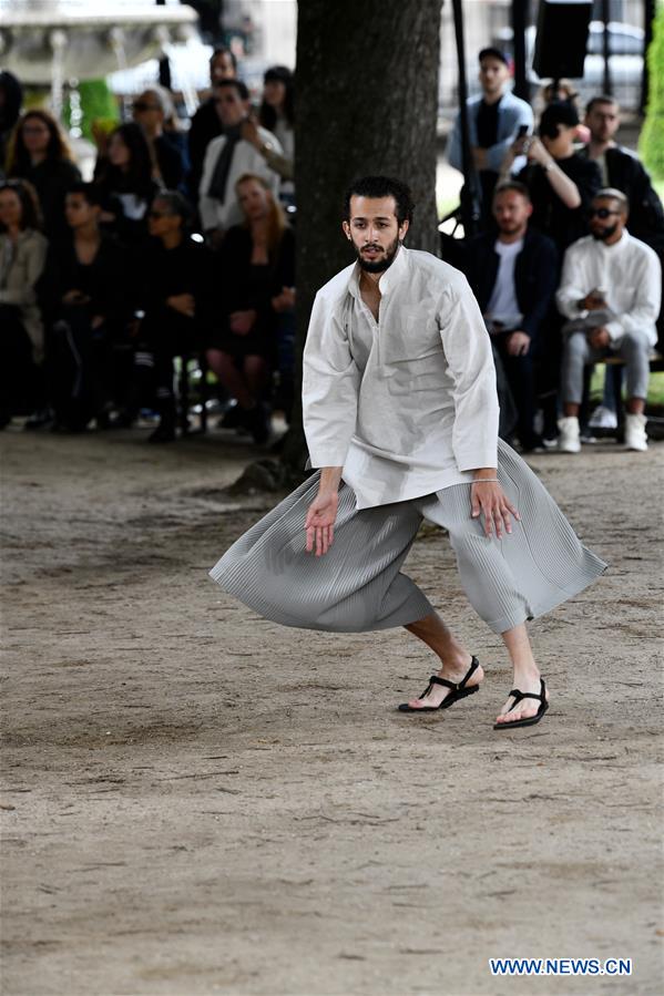 FRANCE-PARIS-MEN'S FASHION WEEK-ISSEY MIYAKE