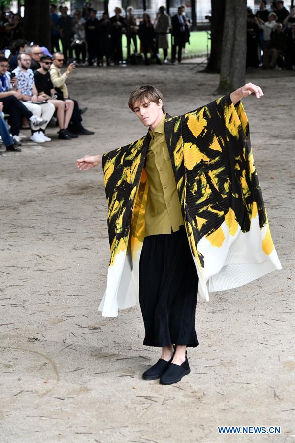 FRANCE-PARIS-MEN'S FASHION WEEK-ISSEY MIYAKE