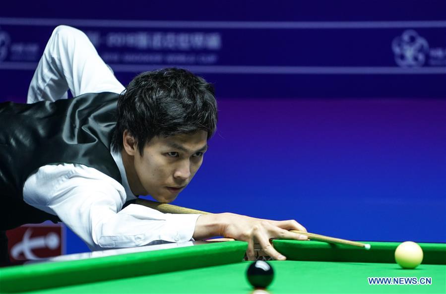 (SP)CHINA-JIANGSU-WUXI-SNOOKER WORLD CUP(CN)