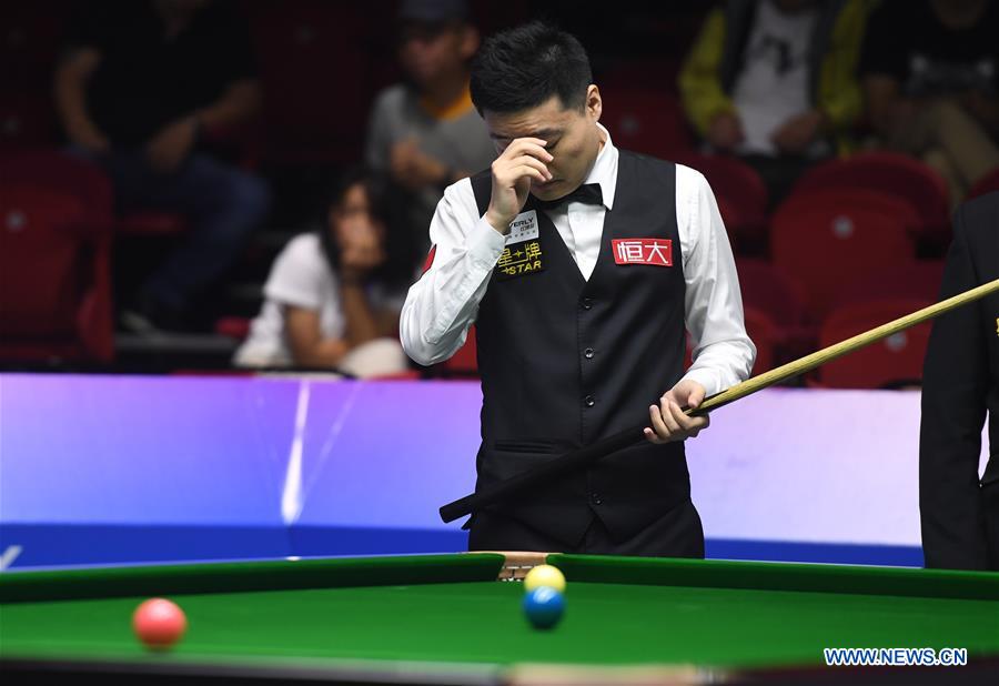 (SP)CHINA-WUXI-SNOOKER WORLD CUP-SEMIFINAL(CN)