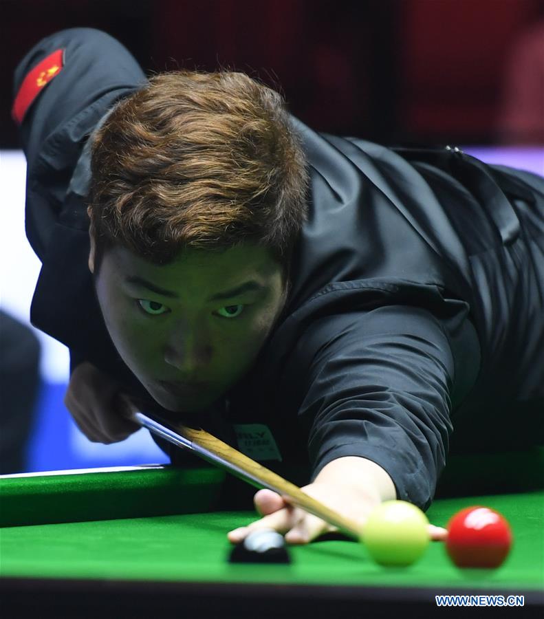 (SP)CHINA-WUXI-SNOOKER WORLD CUP-SEMIFINAL(CN)