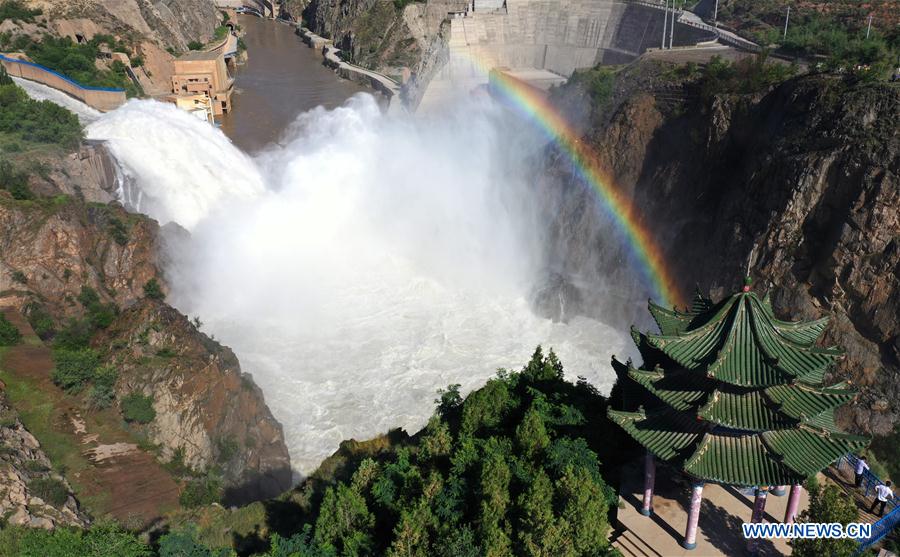 #CHINA-GANSU-LIUJIAXIA RESERVOIR-SAND WASHING(CN)