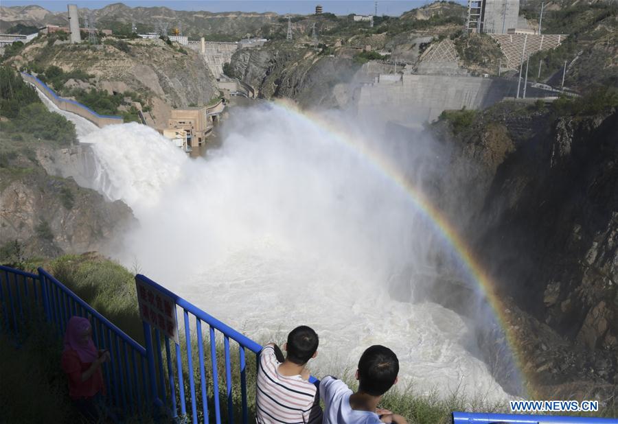 #CHINA-GANSU-LIUJIAXIA RESERVOIR-SAND WASHING(CN)