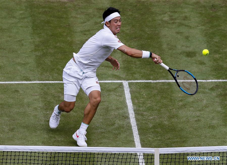 (SP)BRITAIN-LONDON-TENNIS-WIMBLEDON-DAY 9