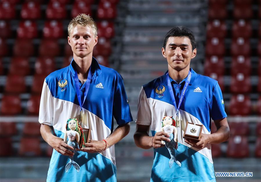 (SP)ITALY-NAPLES-SUMMER UNIVERSIADE 2019-TENNIS-MEN'S DOUBLES-FINAL