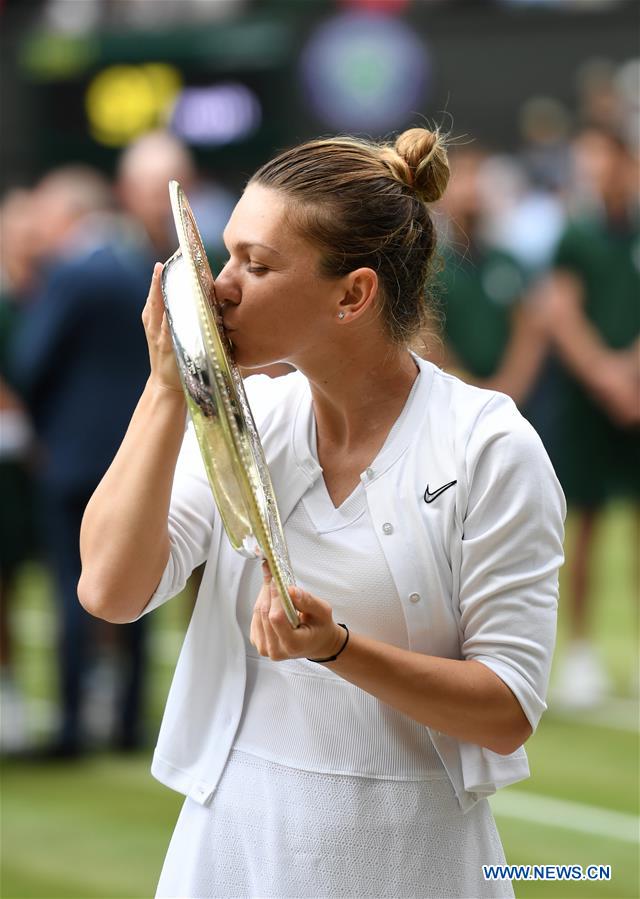 (SP)BRITAIN-LONDON-TENNIS-WIMBLEDON CHAMPIONSHIPS 2019-WOMEN'S SINGLES-FINAL