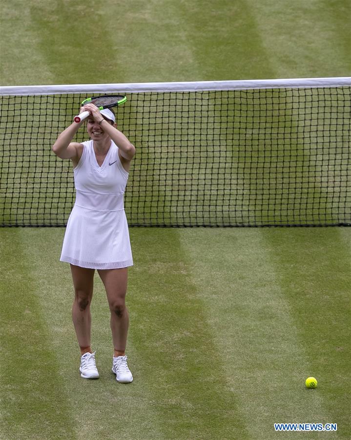 (SP)BRITAIN-LONDON-TENNIS-WIMBLEDON CHAMPIONSHIPS 2019-WOMEN'S SINGLES-FINAL