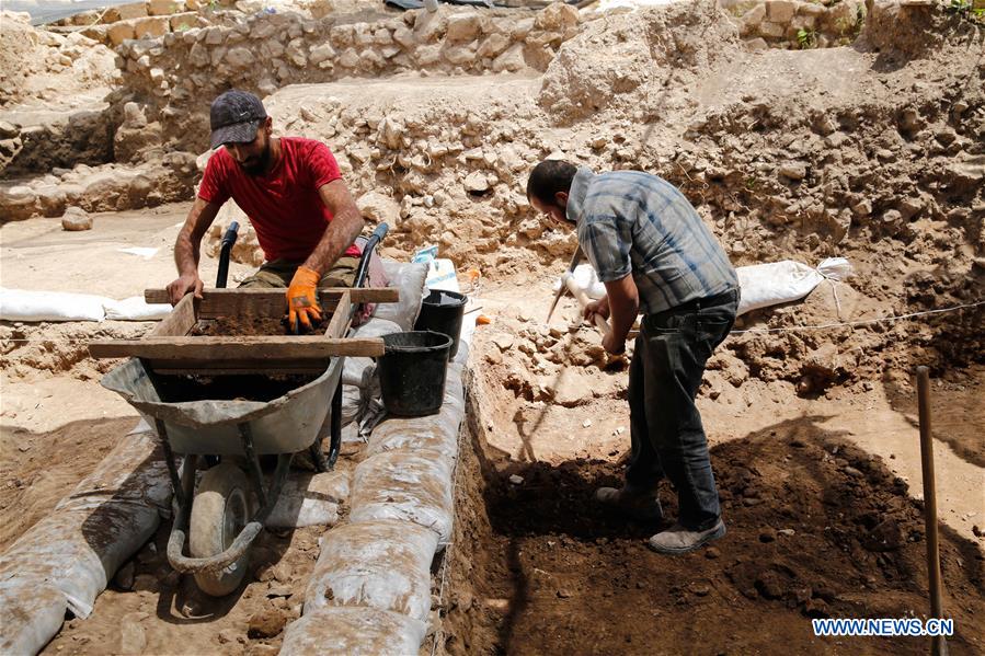 ISRAEL-ARCHEOLOGY-PREHISTORIC SETTLEMENT 