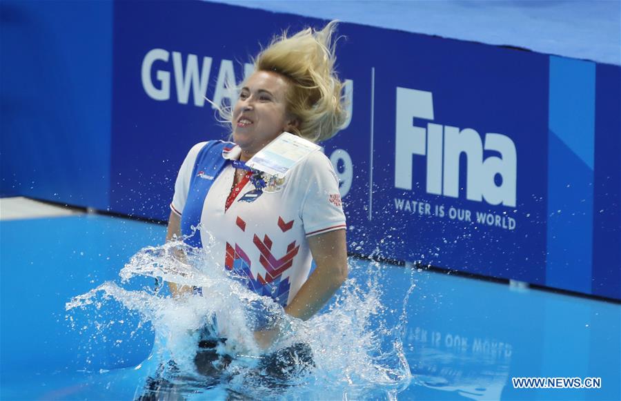 (SP)SOUTH KOREA-GWANGJU-FINA WORLD CHAMPIONSHIPS-ARTISTIC SWIMMING