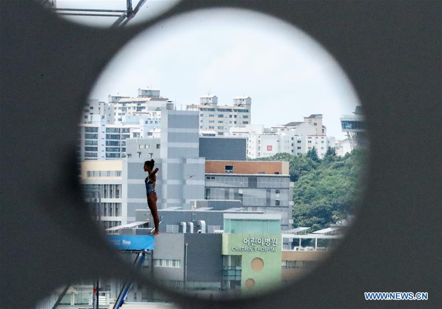 (SP)SOUTH KOREA-GWANGJU-FINA WORLD CHAMPIONSHIPS-SWIMMING-DAY 3