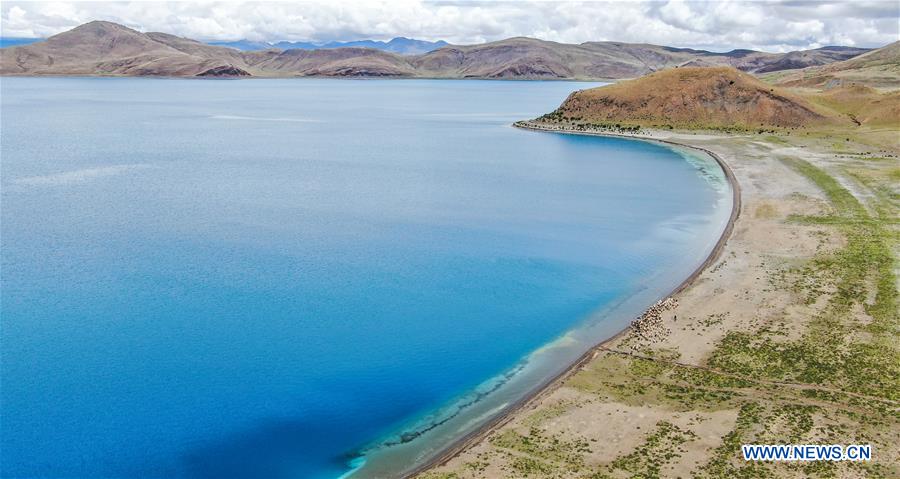 CHINA-TIBET-YAMZBOG YUMCO LAKE-SCENERY (CN)