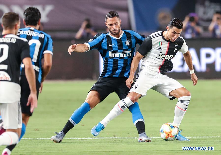 (SP)CHINA-NANJING-FOOTBALL-INTERNATIONAL CHAMPIONS CUP-JUVENTUS VS INTER MILAN (CN)