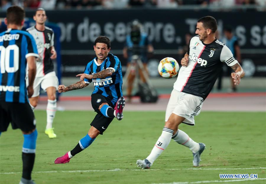 (SP)CHINA-NANJING-FOOTBALL-INTERNATIONAL CHAMPIONS CUP-JUVENTUS VS INTER MILAN (CN)