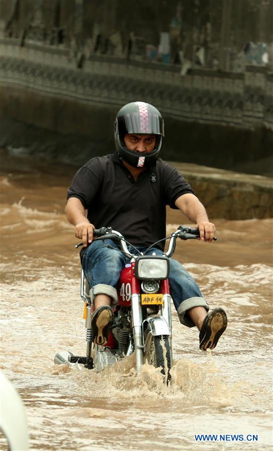 PAKISTAN-RAWALPINDI-MONSOON-RAIN