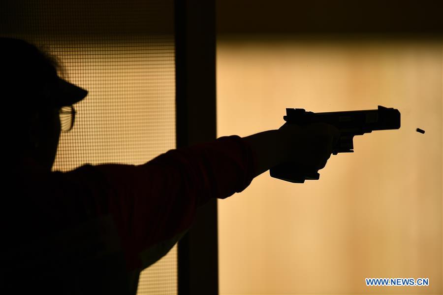 (SP)CHINA-TAIYUAN-2ND YOUTH GAMES-SHOOTING-WOMEN'S 25M PISTOL(CN)