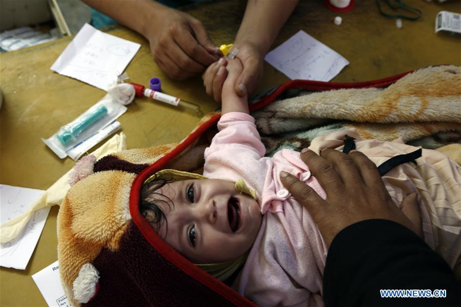 YEMEN-SANAA-CHOLERA-TREATMENT