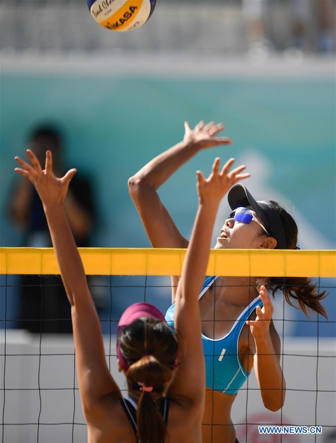 (SP)CHINA-TAIYUAN-2ND YOUTH GAMES-BEACH VOLLEYBALL (CN)