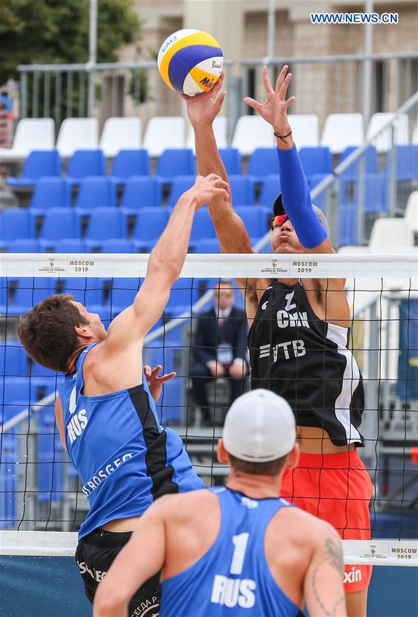 (SP)RUSSIA-MOSCOW-BEACH VOLLEYBALL-FIVB WORLD TOUR