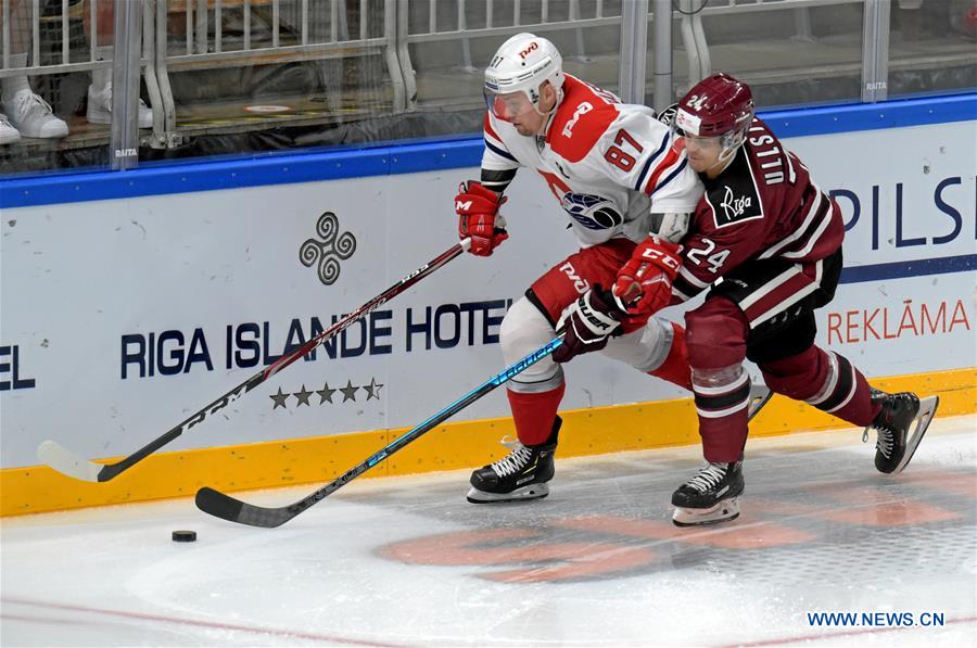 (SP)LATVIA-RIGA-HOCKEY-RAILWAYS CUP-DINAMO VS LOKOMOTIV