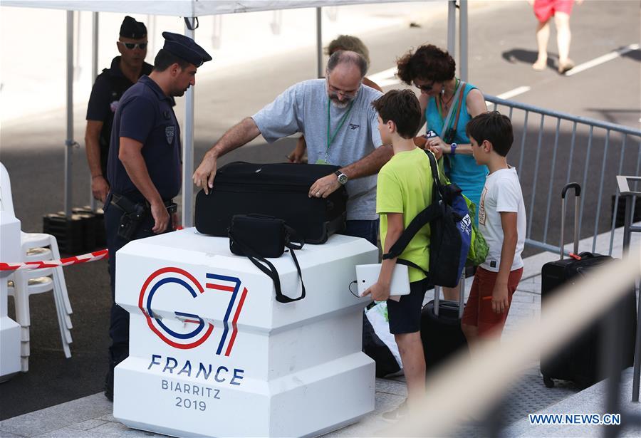 FRANCE-BIARRITZ-G7-SECURITY