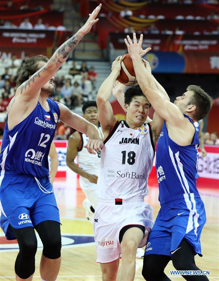 (SP)CHINA-SHANGHAI -BASKETBALL-FIBA WORLD CUP-GROUP E-JPN VS CZE(CN)