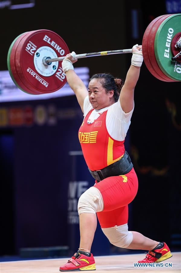 (SP)THAILAND-PATTAYA-WEIGHTLIFTING CHAMPIONSHIPS-WOMEN'S 76KG