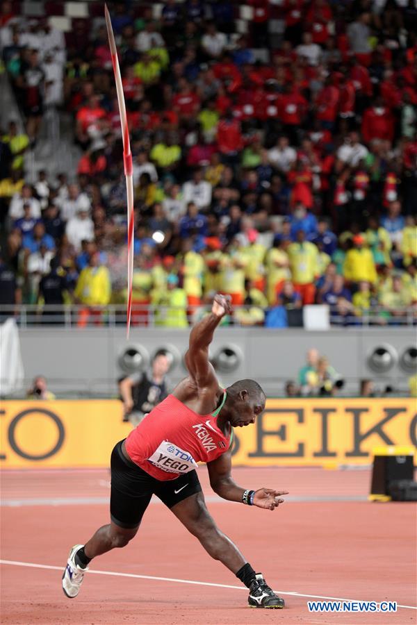 (SP)QATAR-DOHA-ATHLETICS-IAAF WORLD CHAMPIONSHIPS-MEN'S JAVELIN THROW