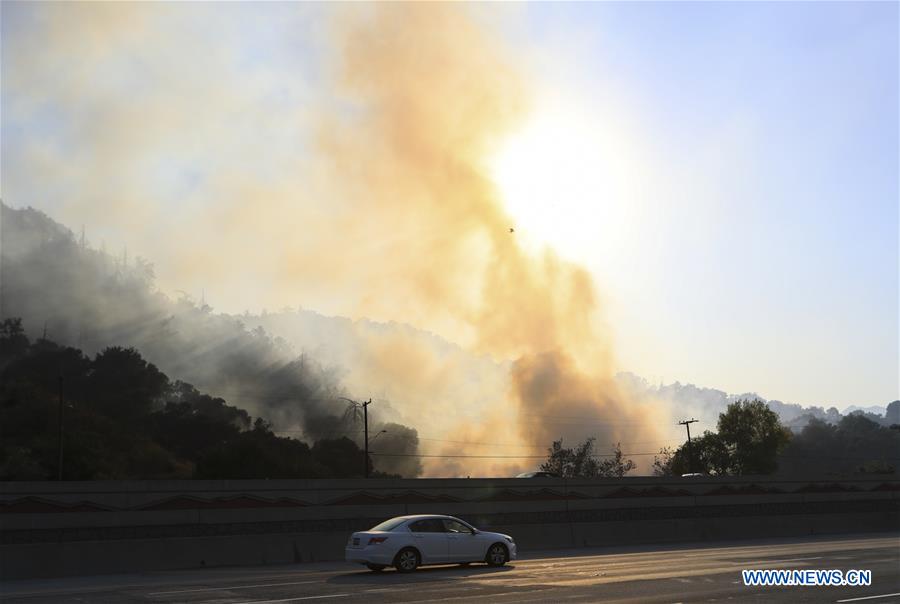 U.S.-LOS ANGELES-WILDFIRE