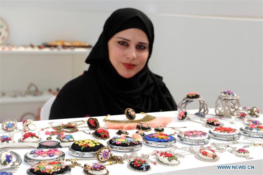 KUWAIT-FARWANIYA GOVERNORATE-PALESTINIAN PRODUCTS-EXHIBITION