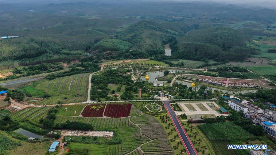 CHINA-GUANGXI-AUTUMN-AERIAL VIEW (CN)