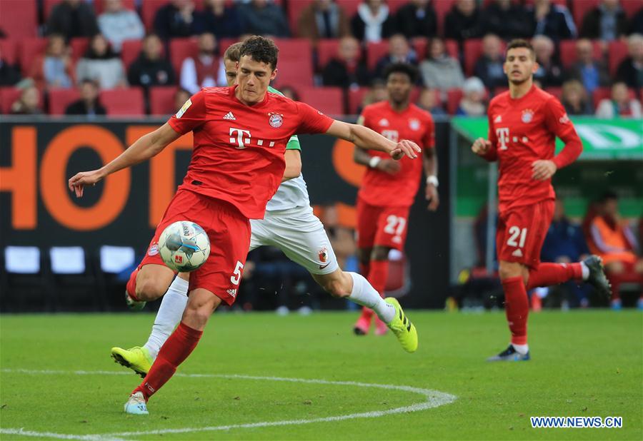 (SP)GERMANY-AUGSBURG-SOCCER-BUNDESLIGA-FC AUGSBURG VS FC BAYERN MUNICH