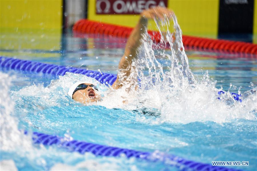 (SP)CHINA-WUHAN-7TH MILITARY WORLD GAMES-SWIMMING-MEN'S 200M INDIVIDUAL MEDLEY FINAL(CN)