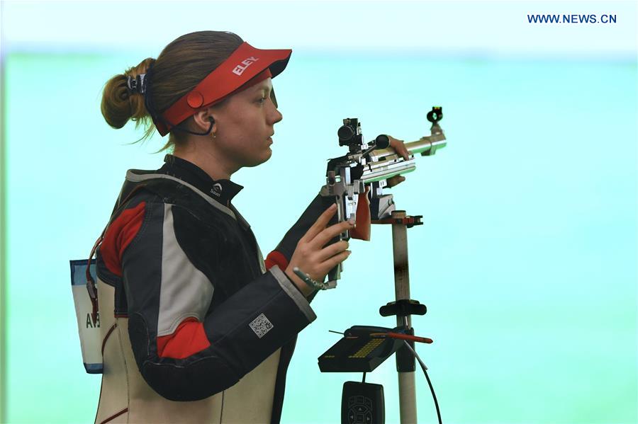 (SP)CHINA-WUHAN-7TH MILITARY WORLD GAMES-SHOOTING