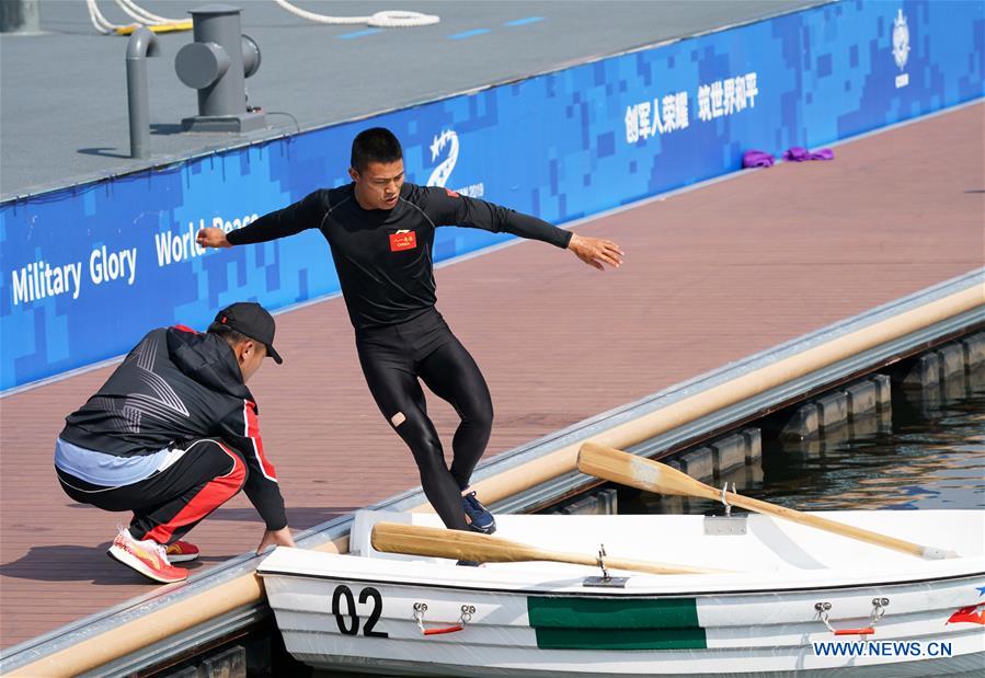 (SP)CHINA-WUHAN-7TH MILITARY WORLD GAMES-NAVAL PENTATHLON(CN)