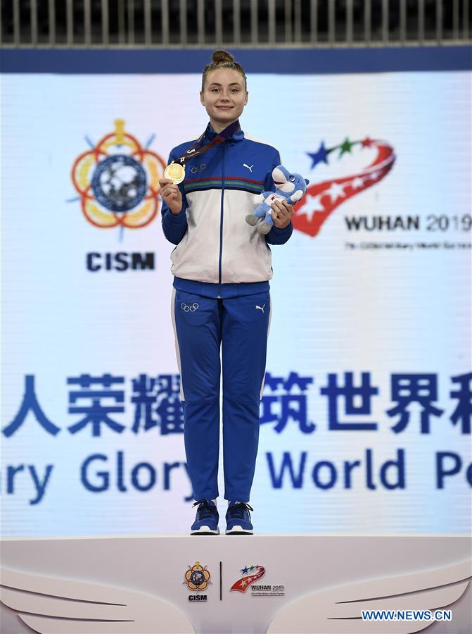 (SP)CHINA-WUHAN-7TH MILITARY WORLD GAMES-TAEKWONDO(CN)