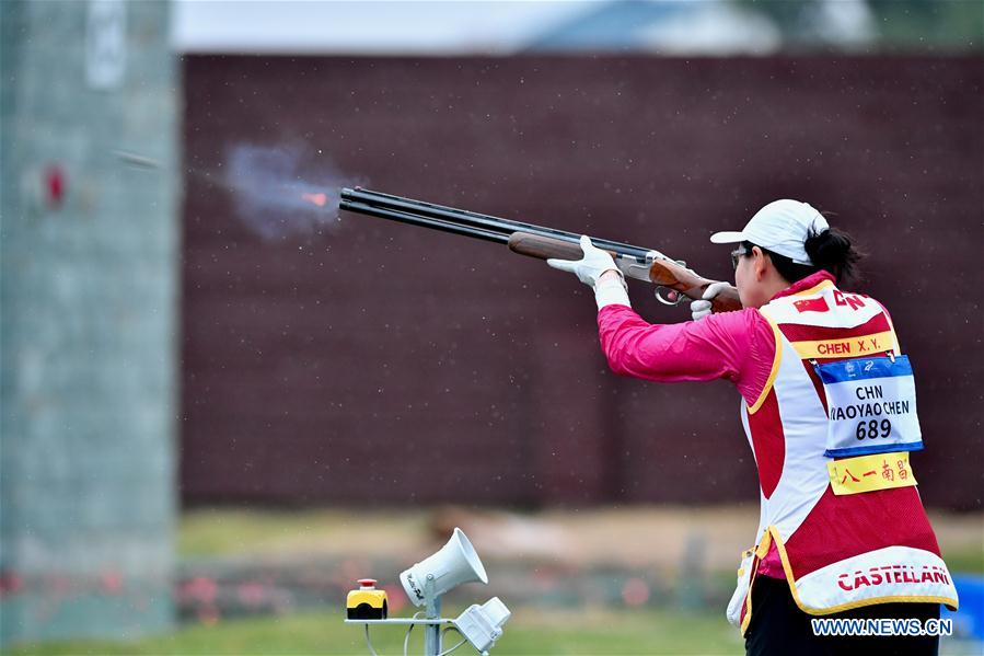 (SP)CHINA-WUHAN-7TH MILITARY WORLD GAMES-SHOOTING